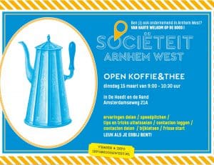 Open Koffie SoosaWest in de Hoedt en de Rand