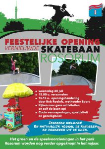 Opening Nieuwe skatebaan Rosorum