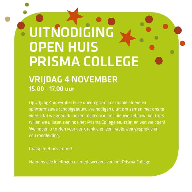 Open Huis Prisma College