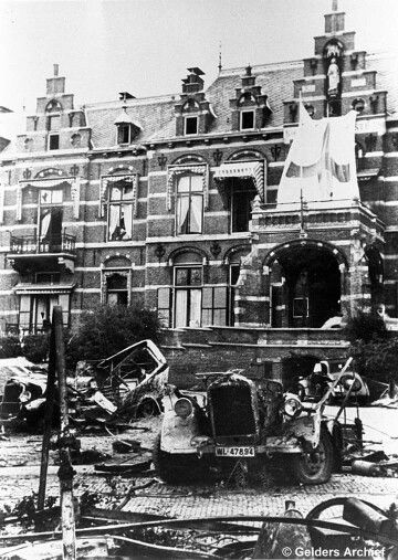 St Elisabeths Gasthuis tijdens de Slag om Arnhem